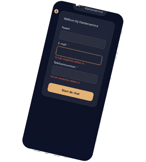 NightLuck Casino contact pagina met live chat, support e-mail en 24-uurs beschikbaarheidsnotitie